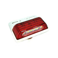 Lampa LED numar inmatriculare universala alb rosu 12V IP66 Cod: 4003-1