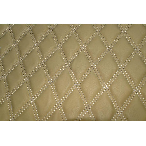 Material special pentru COVORASE auto romb bej/cusatura bej .Cod: COV02BB