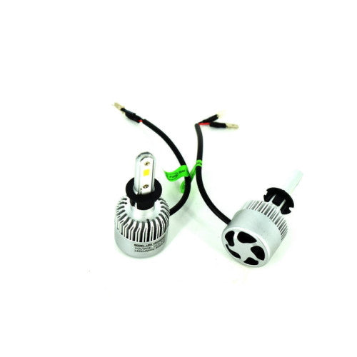 Set Bec H3 cu LED S2 chip led Korea Putere: 40W  - 4800 lumen 6000k Voltaj:  12-24V