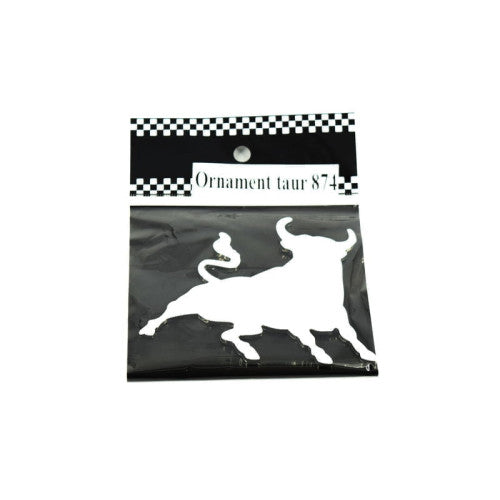 Ornament taur cromat 874 / 06973TAU