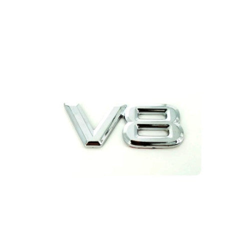 Ornament plastic auto V8 cromat Cod: P8V