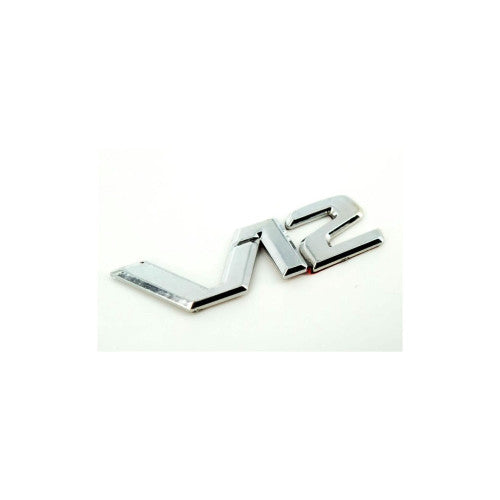 Ornament plastic auto V12 cromat Cod: P12V