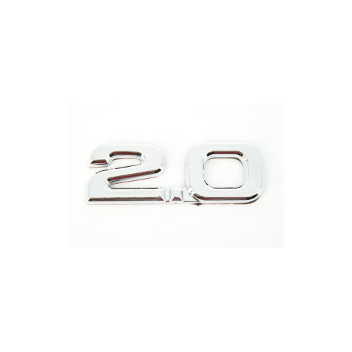 Ornament metalic auto 2.0 cromat Cod: P2.0