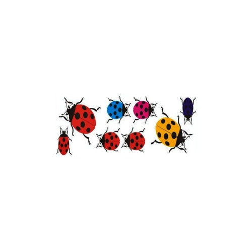 Abtibild Buburuze diverse culori auto decorativ pentru exterior si interior Cod: DZ-5