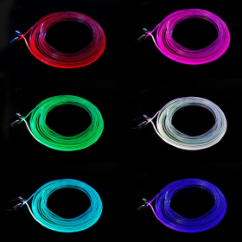 KIT FIR NEON LED RGB + BANDA LED RGB 22CM CU TELECOMANDA RF. SPT54ARW 12V
