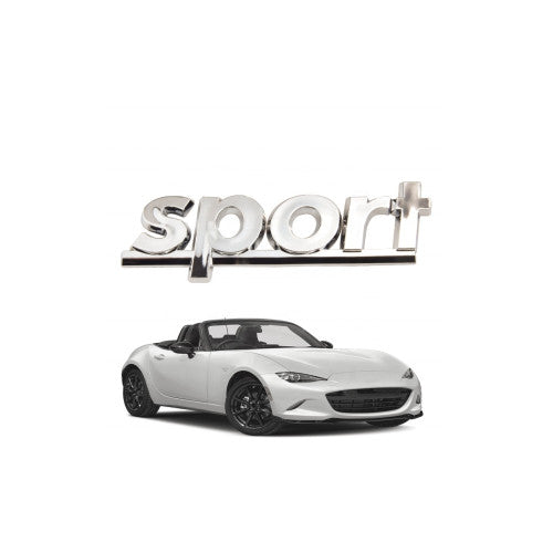 Ornament Sport  crom auto universal 11x3.2cm Cod: S02