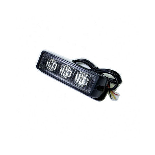 Lampa LED stroboscopica avertizare 3 LED 12V-24V 11cm diverse culori Cod: ART572