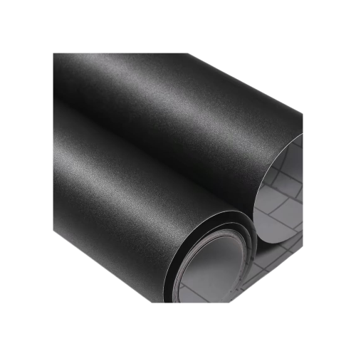 Folie auto negru mat texturat pentru colantare stalpi auto 1.5m x 1m Cod: MTQ06