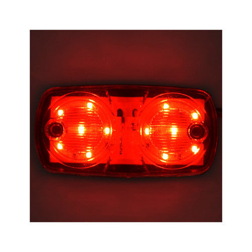 Lampa gabarit SMD rosie 24V IP66 Cod: 4002-1