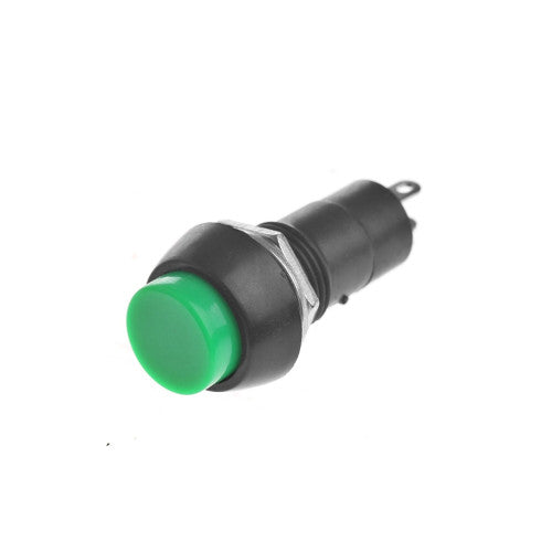 Buton auto cu retinere ON-OFF verde aplicatii electrice universale 12V Cod: LB