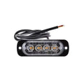 Lampa LED stroboscopica 4 LED-uri 12V-24V diverse culori Cod: ART04T