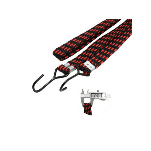 Chinga remorcare elastica 250 cm cu carlige metalice pentru tractare auto Cod: B002