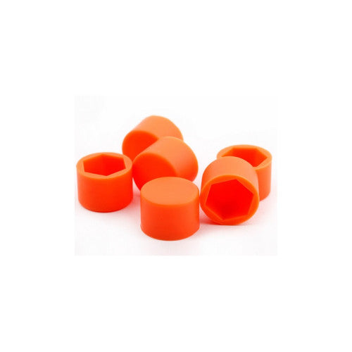 Set capace prezoane auto cauciuc 21 mm 20 bucati culori diverse
