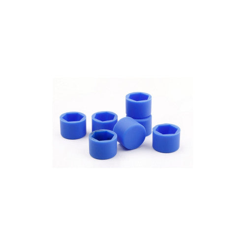 Set capace prezoane auto cauciuc 21 mm 20 bucati culori diverse