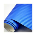 Folie carbon 3D albastra cu tehnologie anti-bule 1.5m x 9m Cod: CF-10B