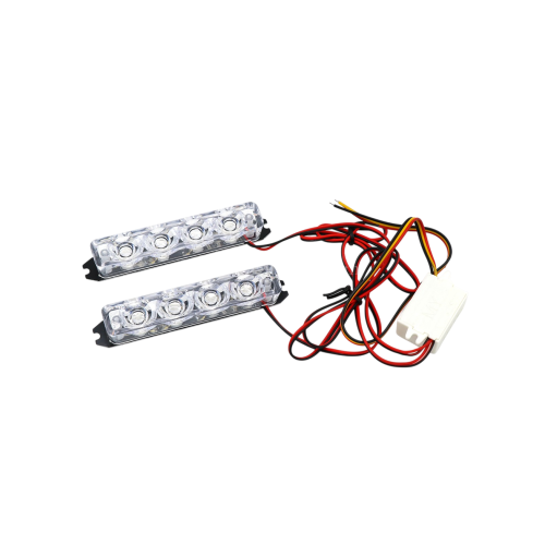 Stroboscop LED auto 12V 9x1.5cm diverse culori Cod: 1529