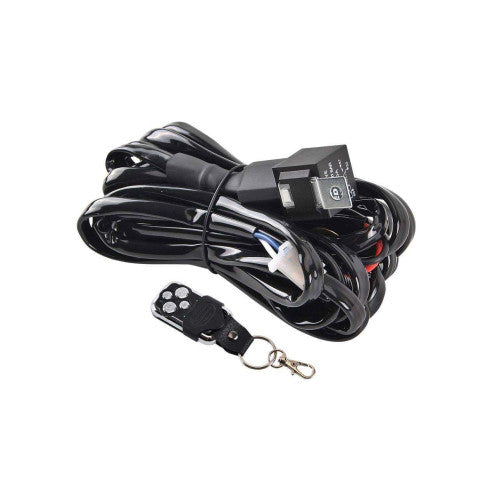 Sistem telecomanda cablaj proiectoare LED 12V relee sigurante Cod: HH-FL4K