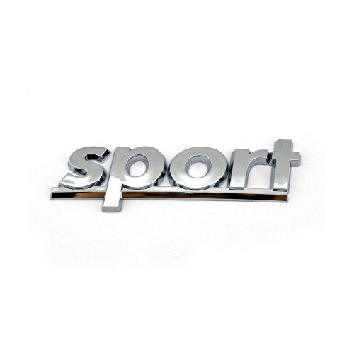 Ornament Sport  crom auto universal 11x3.2cm Cod: S02