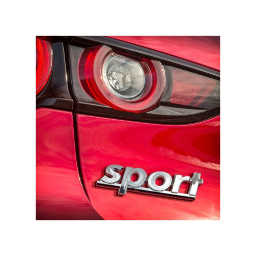 Ornament Sport  crom auto universal 11x3.2cm Cod: S02