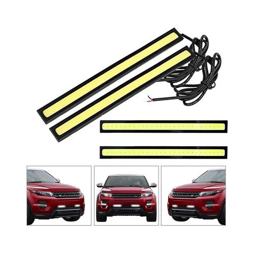 Lumini de zi DRL LED COB 17 cm set 2 bucati