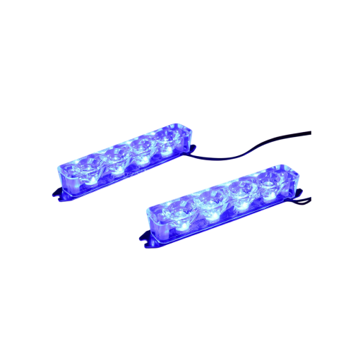 Stroboscop LED auto 12V 9x1.5cm diverse culori Cod: 1529
