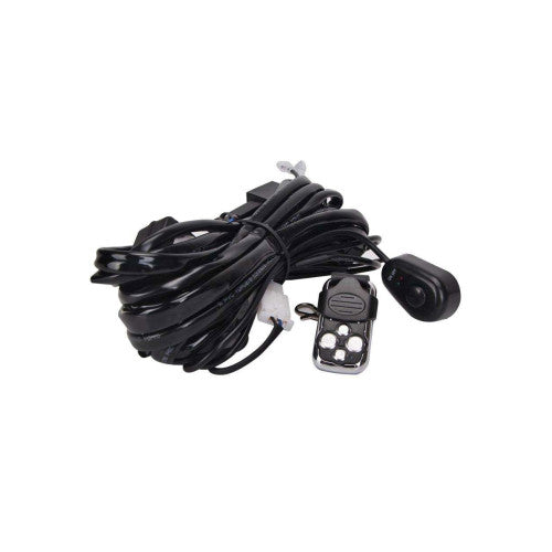 Sistem telecomanda cablaj proiectoare LED 12V relee sigurante Cod: HH-FL4K