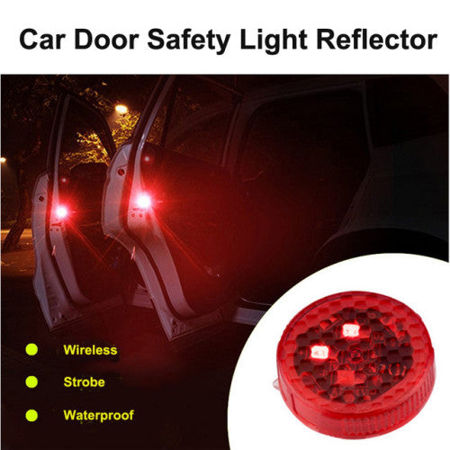 Set LED avertizare usa deschisa auto, lumina rosie Cod: USA2LED