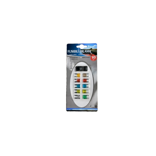 Set 10 sigurante auto mini  cu clema Premium Cod: T101 Zinc
