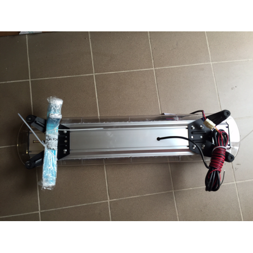 Bara Rampa girofare cu LED-uri 12v/24v lumina albastra COD: ART24