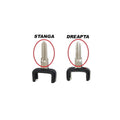 Lama carcasa telecomanda compatibila Opel, tip dreapta, Cod: 3337C-DREAPTA