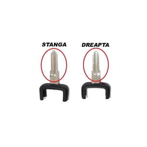 Lama carcasa telecomanda compatibila Opel, tip dreapta, Cod: 3337C-DREAPTA