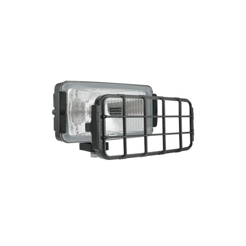 Proiectoare halogen faza lunga H3 180x86 mm cu grila set 2 bucati Cod: 06525/HP2.11047