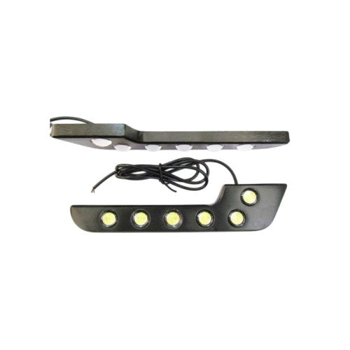 Lumini de zi DRL COB DL03 6W lumina alba set 2 bucati Cod: 036T