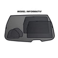Perdele auto ART Luxury compatibil ​FORD Focus MK2 Break 2005-2010 COD: LUX110
