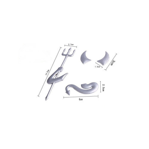 Abtibild Dracusor auto crom relief 3D Cod: DZ-37