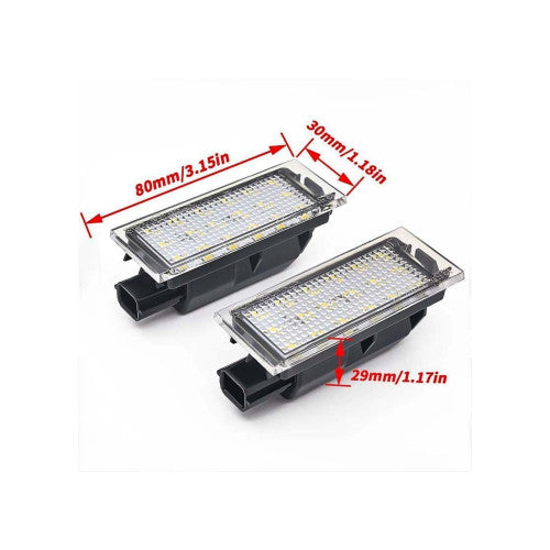 Lampi numar LED compatibile Dacia Logan II facelift 2016-> Cod: 71601