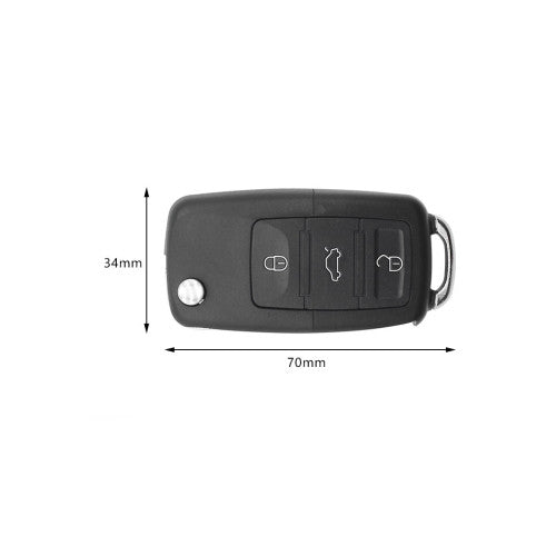 Carcasa telecomanda compatibila Volkswagen cu lamela Cod: 9002