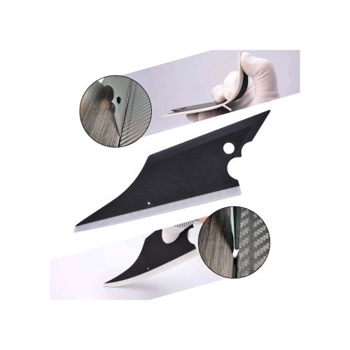 Racleta compatibila aplicare folie, plastic cu margine cauciuc Cod: MR-204
