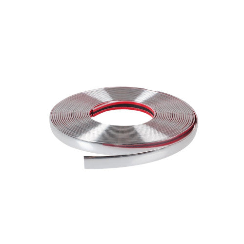 Rola ornament nichel crom cu adeziv 4mm x 15m