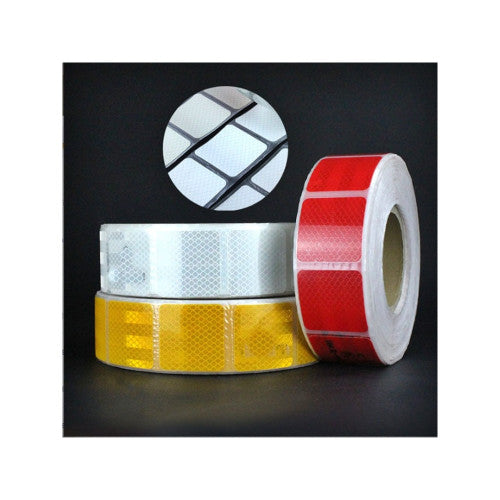 Banda reflectorizanta intrerupta  Premium Omologata U.E. culoare Alba Cod: RI01W