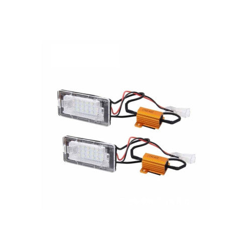 Lampi numar LED compatibile Volkswagen Golf Plus Jetta VI Passat B6 B7 Polo 6R Sharan II Touran Touareg II Cod: 7413