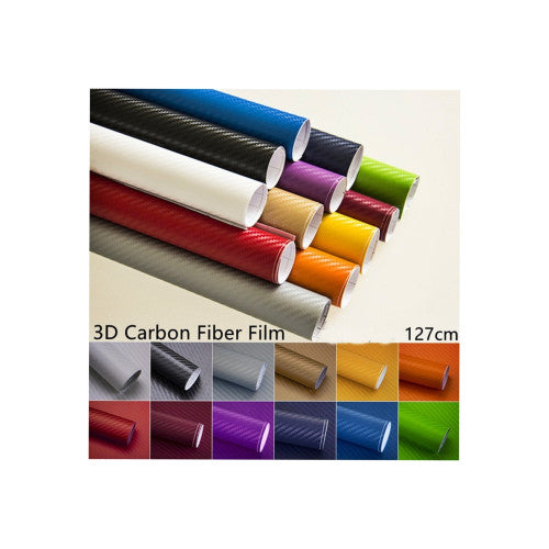 Folie carbon 3D albastra pentru colantare auto 1.27m x 28m Cod: KM9329