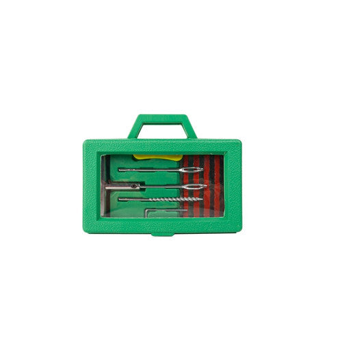 Set reparatie vulcanizare anvelope tubeless cu chei snururi si cutter Cod: TR542