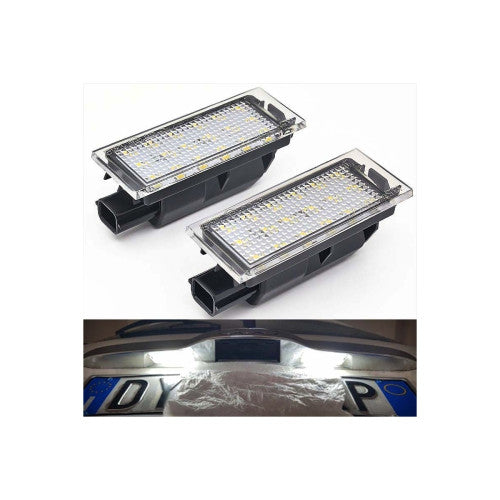 Lampi numar LED compatibile Dacia Logan II facelift Renault Clio Megane Laguna Cod: 71601
