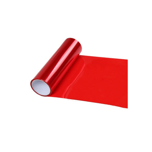 Folie protectie faruri si stopuri rosie 60cm x 60cm Cod: KLS76