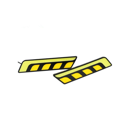 Lumini de zi DRL auto LED 16 cm cu functie semnalizare Cod: A8354