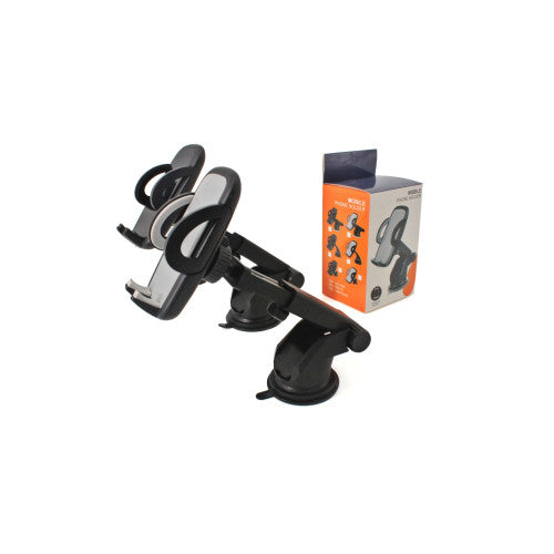 Suport auto universal pentru telefon cu 2 sisteme de prindere Cod: RH11