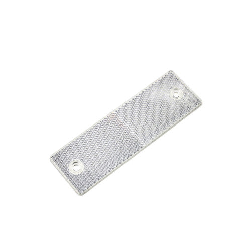 Dreptunghi reflector alb 5x15cm auto universal Cod: FGB-01