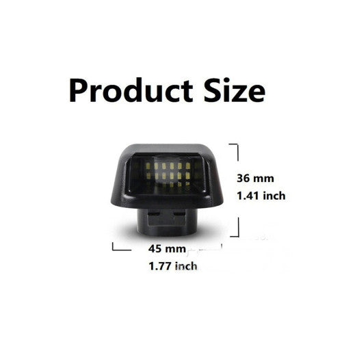 Lampi numar LED compatibile Nissan Navara D40 2005-2016 Cod: 7806