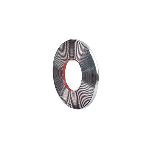 Rola ornament  nichel/crom  cu adeziv 20mmx15m